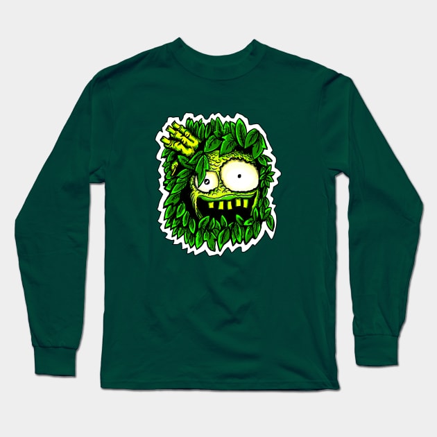 Creeper Long Sleeve T-Shirt by PungentBasementArt